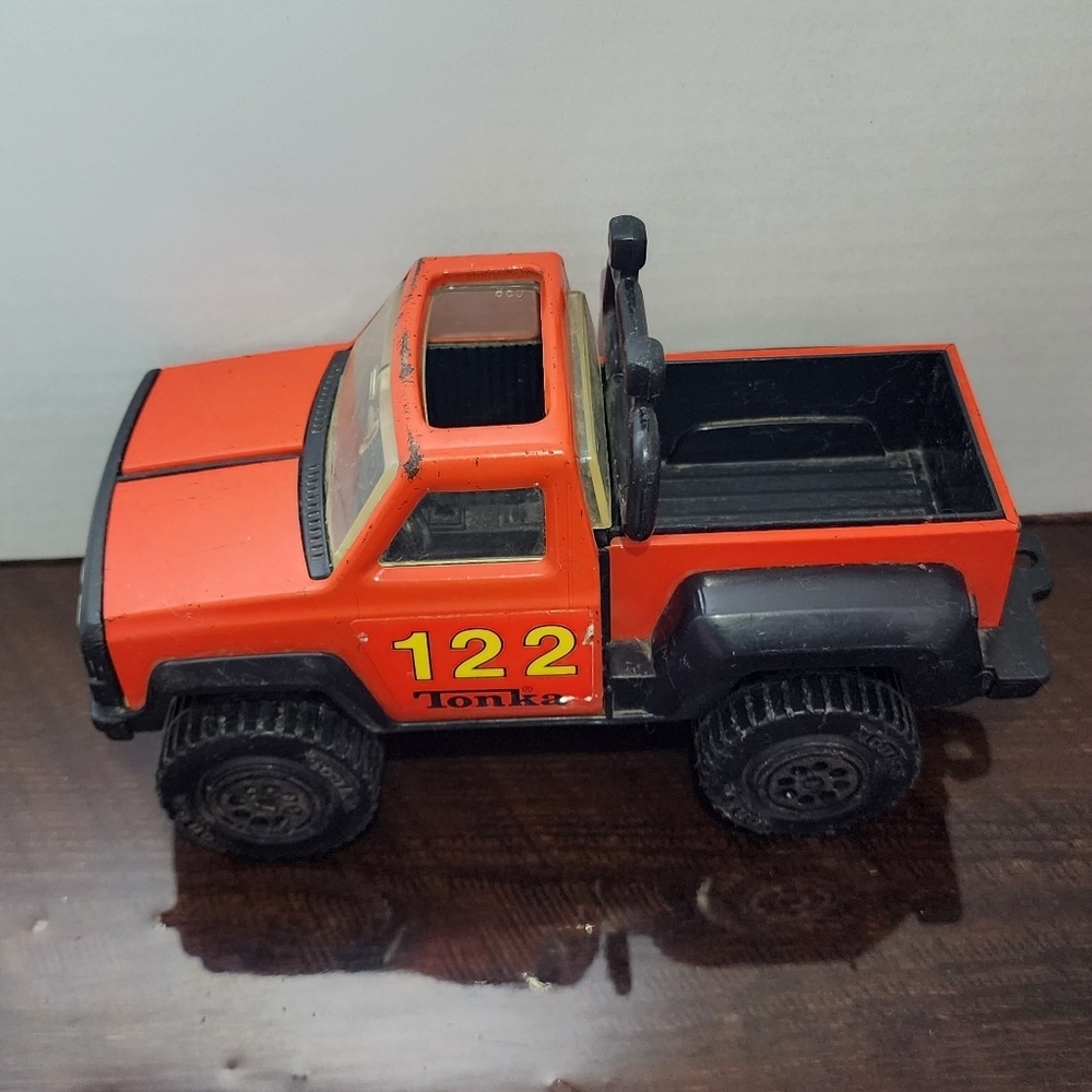 Vintage 1979 Tonka Orange Pickup Truck Ranger - Picture 3 of 9